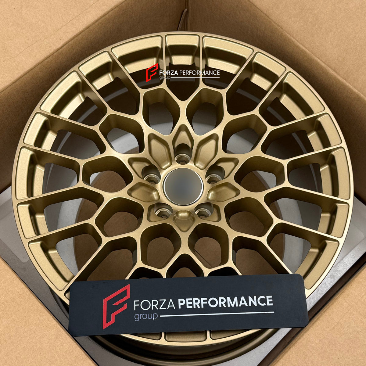 We manufactured premium quality forged wheels rims for our client's Asron Martin DB9 2004 - 2016 with the following specifications:

WHEEL SIZE:

Front: 20 x 8.5 ET 42
Rear: 20 x 11 ET 54
PCD: 5 x 114.3
CB: 68.1
Finish: Satin Light Gold
Material: 6061-T6 Forged Aluminum
THIS WHEEL DESIGN CAN BE CUSTOM-MADE FOR YOUR CAR IN ANY SIZE AND COLOR OPTIONS
Available in monoblock, 2-piece, 3-piece, duoblock, beadlock
3D wheel renderings are provided according to the exact dimensions and specifications requested by t