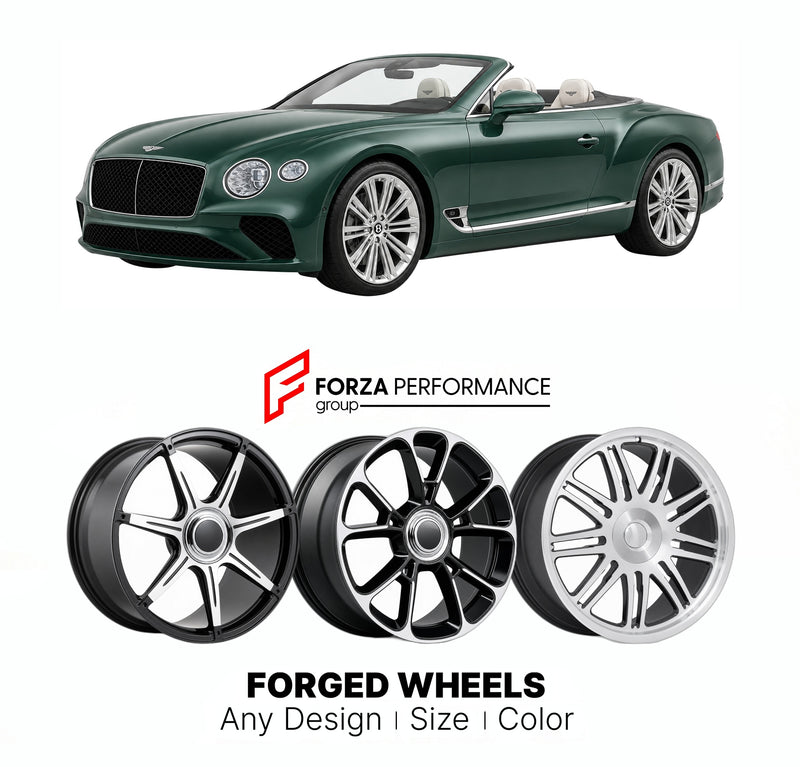 FORGED WHEELS RIMS for BENTLEY CONTINENTAL GTC III 2019 - 2024