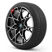 FORGED WHEELS RIMS for BMW 5 SERIES G30 LCI 2021  - 2023 FORZA PERFORMANCE custom fit BMW OEM 943M FROZEN MIDNIGHT GREY WHEELS