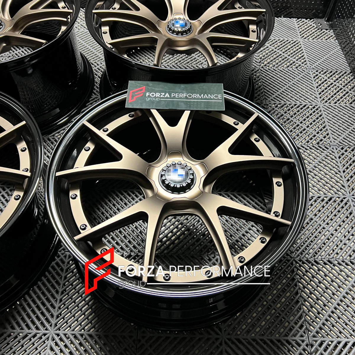 FORGED WHEELS RIMS FOR BMW 740I XDRIVE 2027 Forza Performance custom fit buy Bronze Multi-Spoke style design wheels