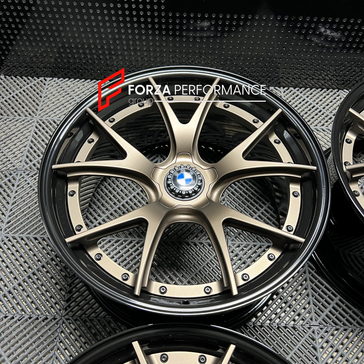 FORGED WHEELS RIMS FOR BMW 740I XDRIVE 2027 Forza Performance custom fit buy Bronze Multi-Spoke style design wheels