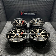 FORGED WHEELS RIMS FOR BMW 740I XDRIVE 2027 Forza Performance custom fit buy Bronze Multi-Spoke style design wheels