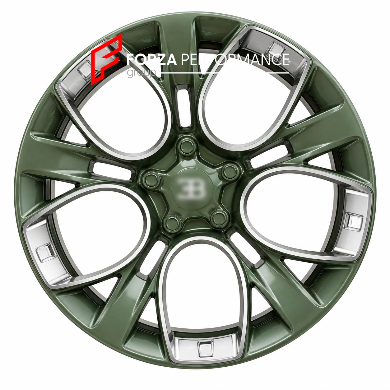 FORGED WHEELS RIMS for BUGATTI CHIRON 2022 Forza Performance custom fit buy OEM Bugatti Chiron Profilée style design wheels