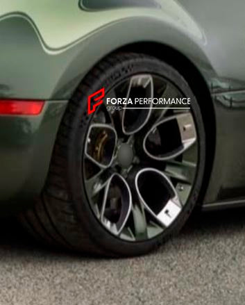 FORGED WHEELS RIMS for BUGATTI CHIRON 2022 Forza Performance custom fit buy OEM Bugatti Chiron Profilée style design wheels
