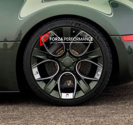FORGED WHEELS RIMS for BUGATTI CHIRON 2022 Forza Performance custom fit buy OEM Bugatti Chiron Profilée style design wheels