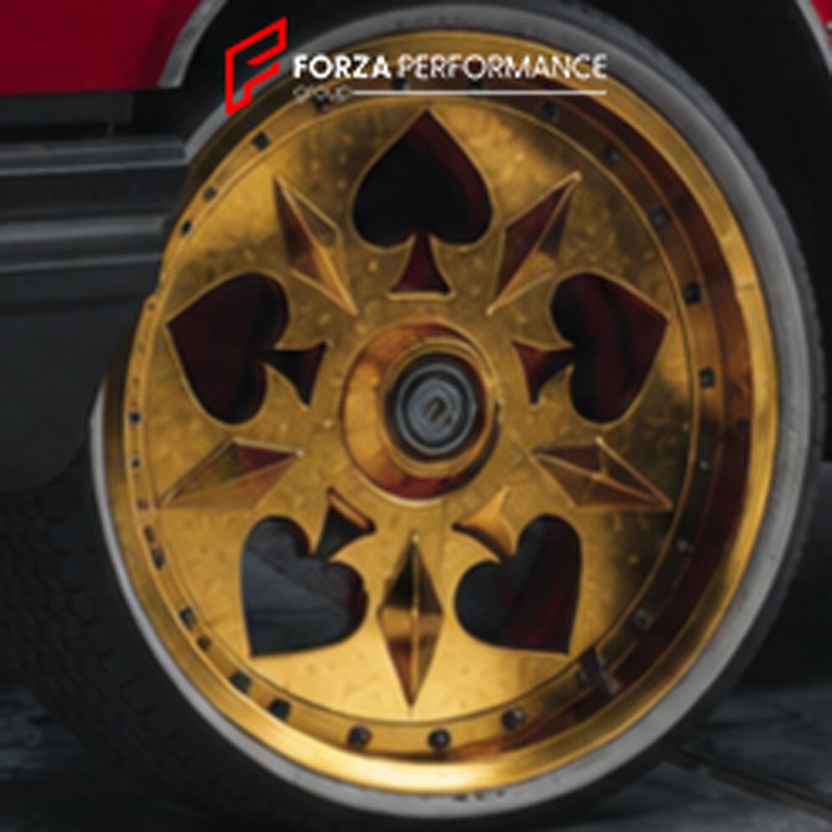 FORGED WHEELS RIMS for CADILLAC ELDORADO 1967 - 1970 Forza Performance Albany Manana GTA 6 VI style