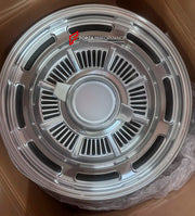 FORGED WHEELS RIMS for CHEVROLET IMPALA I II 1958 - 1960 FORZA PERFORMANCE Outlaw Prestige Style

We manufacture premium quality forged wheels rims for Chevrolet Impala I II 1958 - 1960 in any design, size, color.

WHEEL SIZE:

Front: 15 x 6 ET 10
Rear: 15 x 6 ET 10
PCD: 5 x 120.65
CB: 70.3
Finish: Polished
Material: 6061-T6 Forged Aluminum
THIS WHEEL DESIGN CAN BE CUSTOM-MADE FOR YOUR CAR IN ANY SIZE AND COLOR OPTIONS
Available in monoblock, 2-piece, 3-piece, duoblock, beadlock
3D wheel renderings are prov