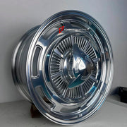 FORGED WHEELS RIMS for CHEVROLET IMPALA IV 1965 - 1970 FORZA PERFORMANCE Outlaw Prestige Style

We manufacture premium quality forged wheels rims for Chevrolet Impala IV 1965 - 1970 in any design, size, color.

WHEEL SIZE:

Front: 15 x 5 ET 19
Rear: 15 x 5 ET 19
PCD: 5 x 120.65
CB: 70.3
Finish: Polished
Material: 6061-T6 Forged Aluminum
THIS WHEEL DESIGN CAN BE CUSTOM-MADE FOR YOUR CAR IN ANY SIZE AND COLOR OPTIONS
Available in monoblock, 2-piece, 3-piece, duoblock, beadlock
3D wheel renderings are provided