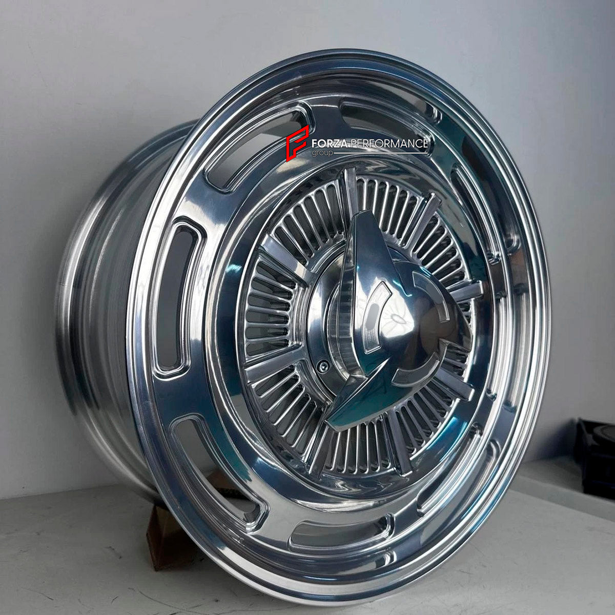 FORGED WHEELS RIMS for CHEVROLET IMPALA IV 1965 - 1970 FORZA PERFORMANCE Outlaw Prestige Style

We manufacture premium quality forged wheels rims for Chevrolet Impala IV 1965 - 1970 in any design, size, color.

WHEEL SIZE:

Front: 15 x 5 ET 19
Rear: 15 x 5 ET 19
PCD: 5 x 120.65
CB: 70.3
Finish: Polished
Material: 6061-T6 Forged Aluminum
THIS WHEEL DESIGN CAN BE CUSTOM-MADE FOR YOUR CAR IN ANY SIZE AND COLOR OPTIONS
Available in monoblock, 2-piece, 3-piece, duoblock, beadlock
3D wheel renderings are provided