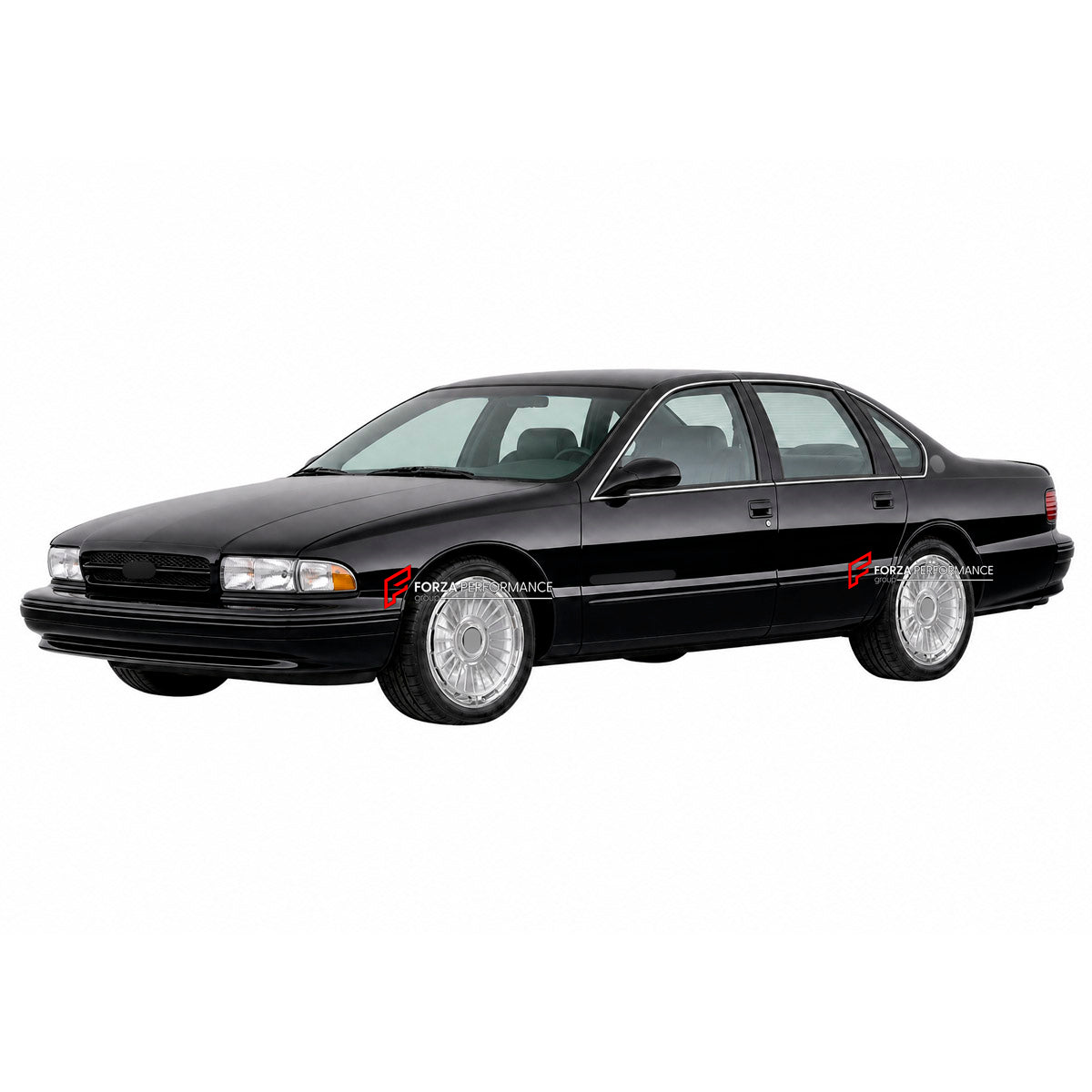 FORGED WHEELS RIMS for CHEVROLET IMPALA SS VII 1994 - 1996 FORZA PERFORMANCE Al Capone Style

We manufacture premium quality forged wheels rims for Chevrolet Impala SS VII 1994 - 1996 in any design, size, color.

WHEEL SIZE:

Front: 17 x 8.5 ET 6
Rear: 17 x 8.5 ET 6
PCD: 5 x 127
CB: 78.3
Finish: Gloss Silver Machined
Material: 6061-T6 Forged Aluminum
THIS WHEEL DESIGN CAN BE CUSTOM-MADE FOR YOUR CAR IN ANY SIZE AND COLOR OPTIONS
Available in monoblock, 2-piece, 3-piece, duoblock, beadlock
3D wheel rendering