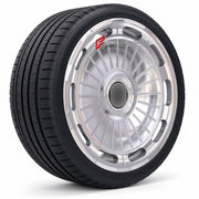 FORGED WHEELS RIMS for CHEVROLET IMPALA SS VII 1994 - 1996 FORZA PERFORMANCE Al Capone Style

We manufacture premium quality forged wheels rims for Chevrolet Impala SS VII 1994 - 1996 in any design, size, color.

WHEEL SIZE:

Front: 17 x 8.5 ET 6
Rear: 17 x 8.5 ET 6
PCD: 5 x 127
CB: 78.3
Finish: Gloss Silver Machined
Material: 6061-T6 Forged Aluminum
THIS WHEEL DESIGN CAN BE CUSTOM-MADE FOR YOUR CAR IN ANY SIZE AND COLOR OPTIONS
Available in monoblock, 2-piece, 3-piece, duoblock, beadlock
3D wheel rendering