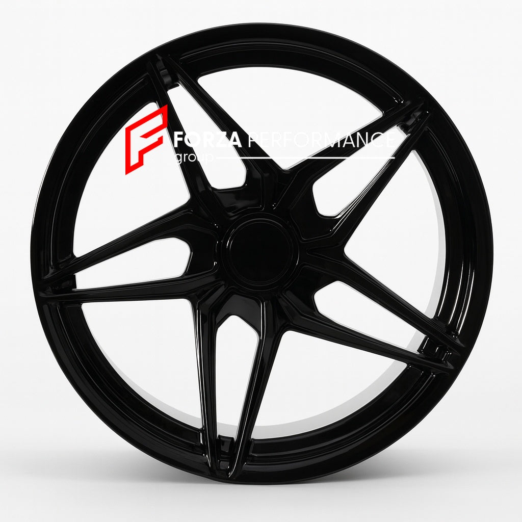FORGED WHEELS RIMS FOR FERRARI 296 GT MODIFICATA 2026 Forza Performance custom fit buy P101 Centerlock style design wheels