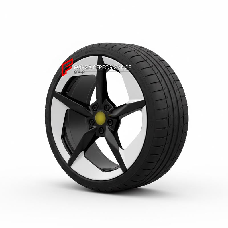 FORGED WHEELS RIMS for FERRARI 398 TENEBRE FORZA PERFORMANCE custom fit OEM FERRARI 398 TENEBRE WHEELS