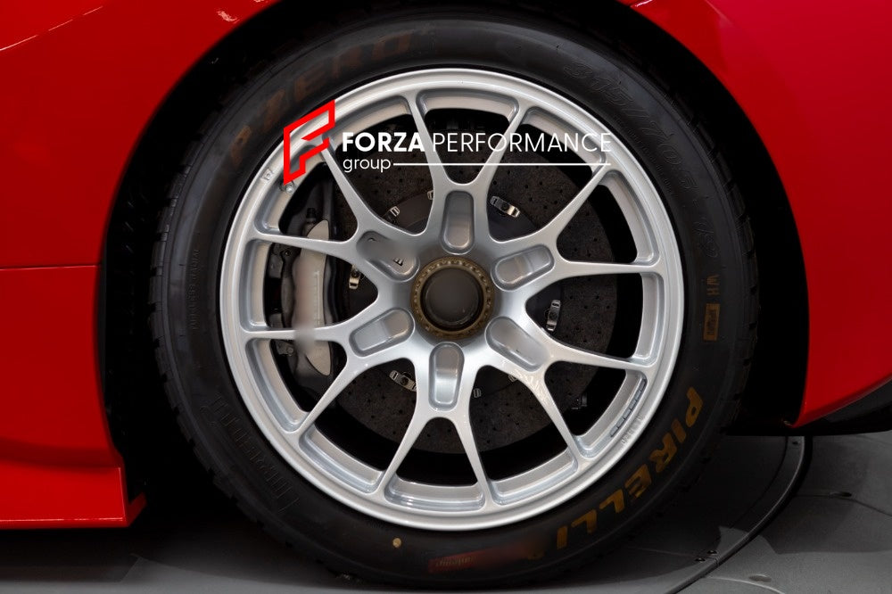 FORGED WHEELS RIMS FOR FERRARI 488 CHALLENGE EVO 2020 Forza Performance custom fit buy Motegi Racing Techno Mesh style design wheels