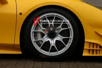 FORGED WHEELS RIMS FOR FERRARI 488 CHALLENGE EVO 2020 Forza Performance custom fit buy Motegi Racing Techno Mesh style design wheels