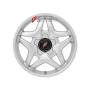 We manufacture premium quality forged wheels rims for Ferrari F50 1995 - 1997 in any design, size, color.

WHEEL SIZE:

Front: 18 x 8.5 ET 52
Rear: 18 x 13 ET 45
PCD: 5 x 108
CB: 67.1
Finish: Silver
Material: 6061-T6 Forged Aluminum
THIS WHEEL DESIGN CAN BE CUSTOM-MADE FOR YOUR CAR IN ANY SIZE AND COLOR OPTIONS
Available in monoblock, 2-piece, 3-piece, duoblock, beadlock
3D wheel renderings are provided according to the exact dimensions and specifications requested by the client, ensuring proper fitment for