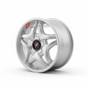 We manufacture premium quality forged wheels rims for Ferrari F50 1995 - 1997 in any design, size, color.

WHEEL SIZE:

Front: 18 x 8.5 ET 52
Rear: 18 x 13 ET 45
PCD: 5 x 108
CB: 67.1
Finish: Silver
Material: 6061-T6 Forged Aluminum
THIS WHEEL DESIGN CAN BE CUSTOM-MADE FOR YOUR CAR IN ANY SIZE AND COLOR OPTIONS
Available in monoblock, 2-piece, 3-piece, duoblock, beadlock
3D wheel renderings are provided according to the exact dimensions and specifications requested by the client, ensuring proper fitment for