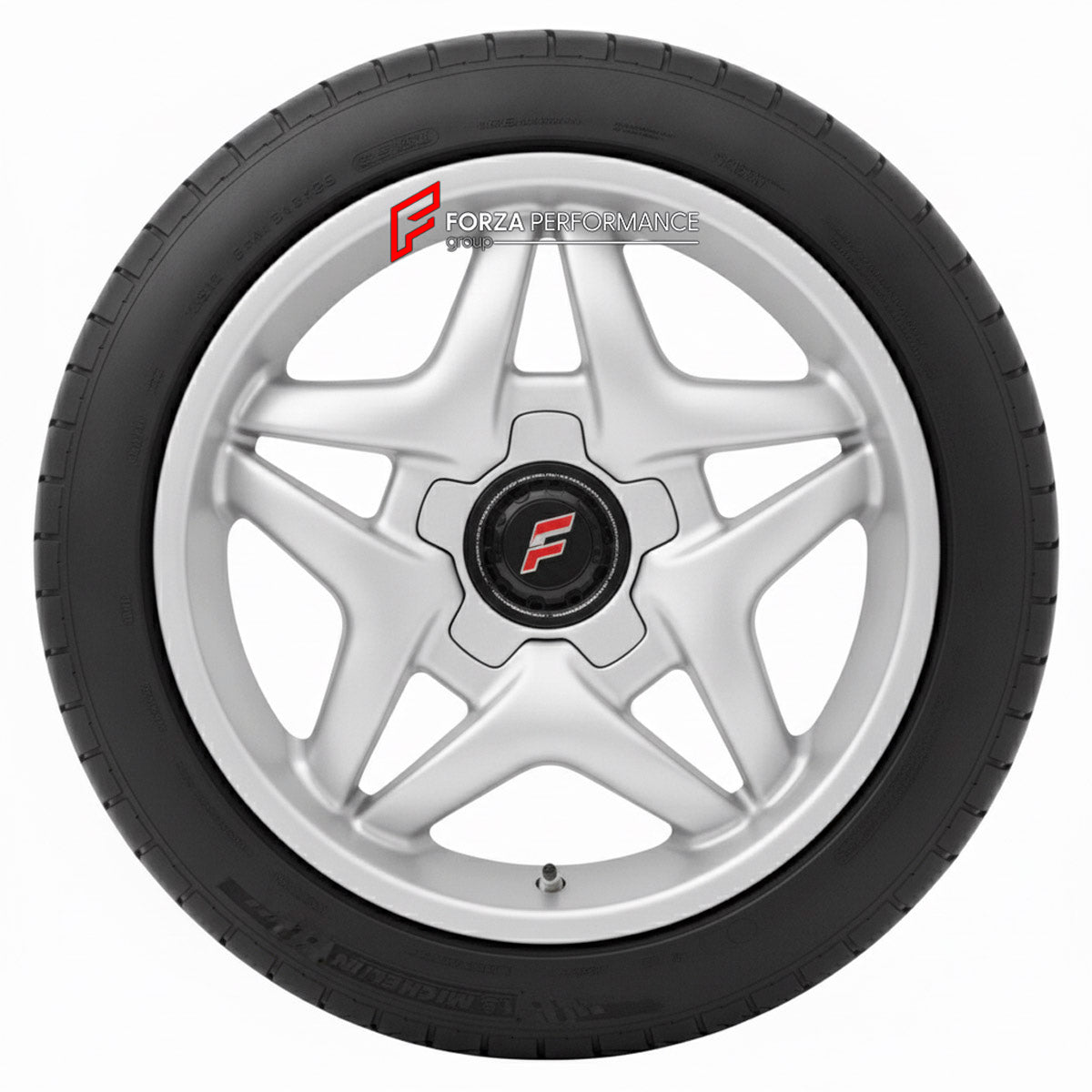 We manufacture premium quality forged wheels rims for Ferrari F50 1995 - 1997 in any design, size, color.

WHEEL SIZE:

Front: 18 x 8.5 ET 52
Rear: 18 x 13 ET 45
PCD: 5 x 108
CB: 67.1
Finish: Silver
Material: 6061-T6 Forged Aluminum
THIS WHEEL DESIGN CAN BE CUSTOM-MADE FOR YOUR CAR IN ANY SIZE AND COLOR OPTIONS
Available in monoblock, 2-piece, 3-piece, duoblock, beadlock
3D wheel renderings are provided according to the exact dimensions and specifications requested by the client, ensuring proper fitment for
