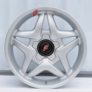 We manufacture premium quality forged wheels rims for Ferrari F50 1995 - 1997 in any design, size, color.

WHEEL SIZE:

Front: 18 x 8.5 ET 52
Rear: 18 x 13 ET 45
PCD: 5 x 108
CB: 67.1
Finish: Silver
Material: 6061-T6 Forged Aluminum
THIS WHEEL DESIGN CAN BE CUSTOM-MADE FOR YOUR CAR IN ANY SIZE AND COLOR OPTIONS
Available in monoblock, 2-piece, 3-piece, duoblock, beadlock
3D wheel renderings are provided according to the exact dimensions and specifications requested by the client, ensuring proper fitment for