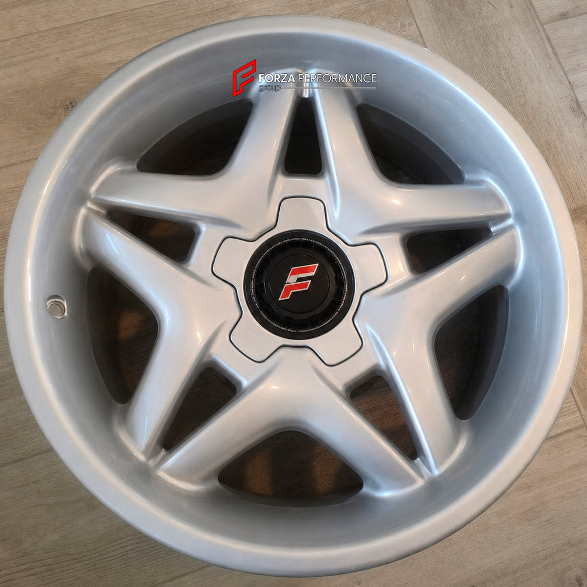 We manufacture premium quality forged wheels rims for Ferrari F50 1995 - 1997 in any design, size, color.

WHEEL SIZE:

Front: 18 x 8.5 ET 52
Rear: 18 x 13 ET 45
PCD: 5 x 108
CB: 67.1
Finish: Silver
Material: 6061-T6 Forged Aluminum
THIS WHEEL DESIGN CAN BE CUSTOM-MADE FOR YOUR CAR IN ANY SIZE AND COLOR OPTIONS
Available in monoblock, 2-piece, 3-piece, duoblock, beadlock
3D wheel renderings are provided according to the exact dimensions and specifications requested by the client, ensuring proper fitment for