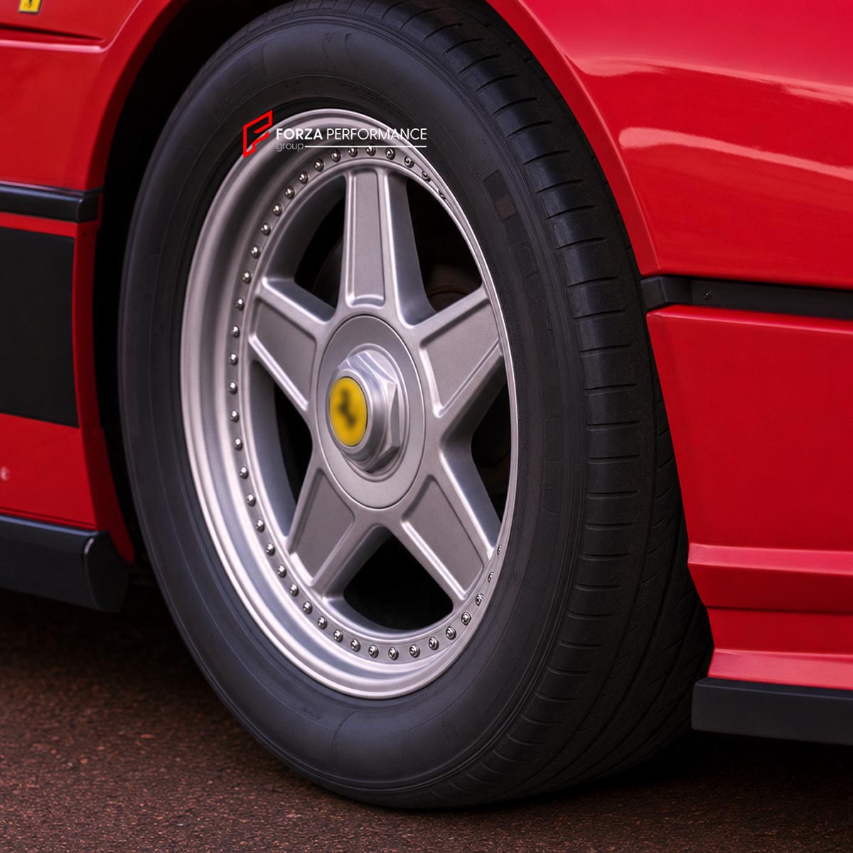 FORGED WHEELS RIMS for FERRARI TESTAROSSA 1984 - 1991 Forza Performance Grotti Cheetah GTA 6 VI Speedline Mistral style design wheels