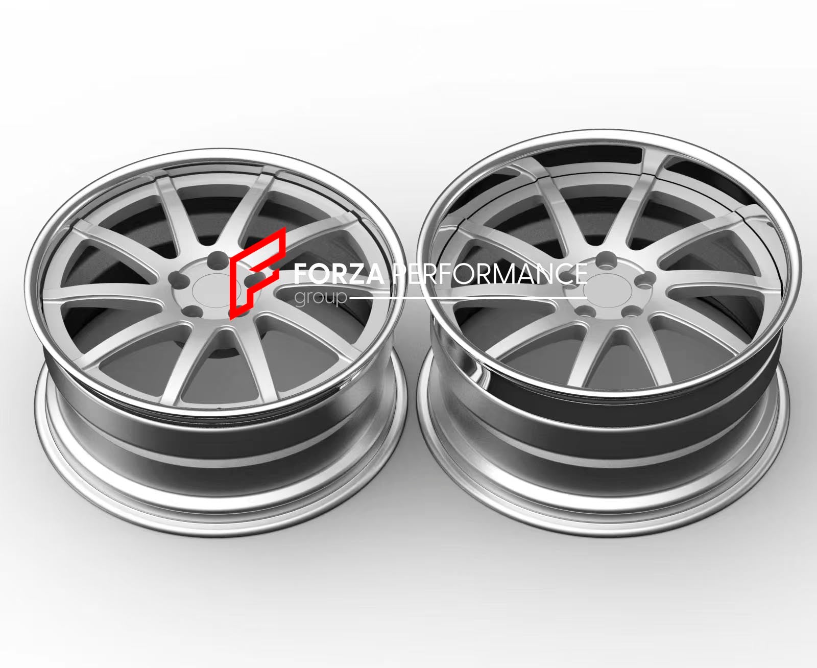 FORGED WHEELS RIMS FOR FORD MUSTANG GT500 2012 S197 Forza Performance custom fit buy Modulare B15 EVO style design wheels