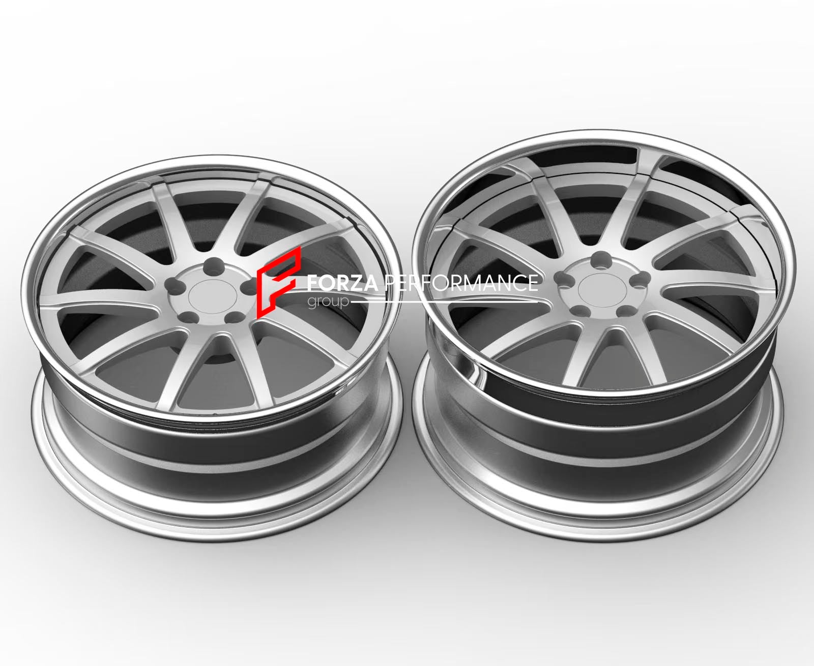 FORGED WHEELS RIMS FOR FORD MUSTANG GT500 2014 S197 Forza Performance custom fit buy Modulare B15 EVO style design wheels