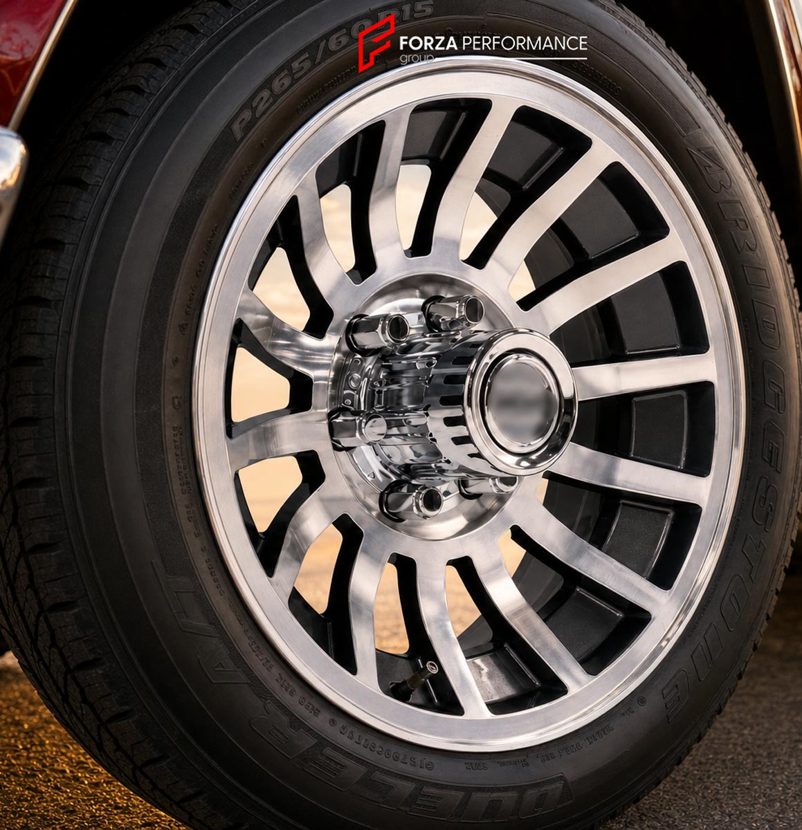 FORGED WHEELS RIMS for JEEP CHEROKEE I SJ 1974 - 1983 Forza Performance Vigilante Turbine style design wheels