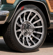FORGED WHEELS RIMS for JEEP WAGONEER II XJ 1984 - 1992 Forza Performance Vigilante Turbine style design wheels
