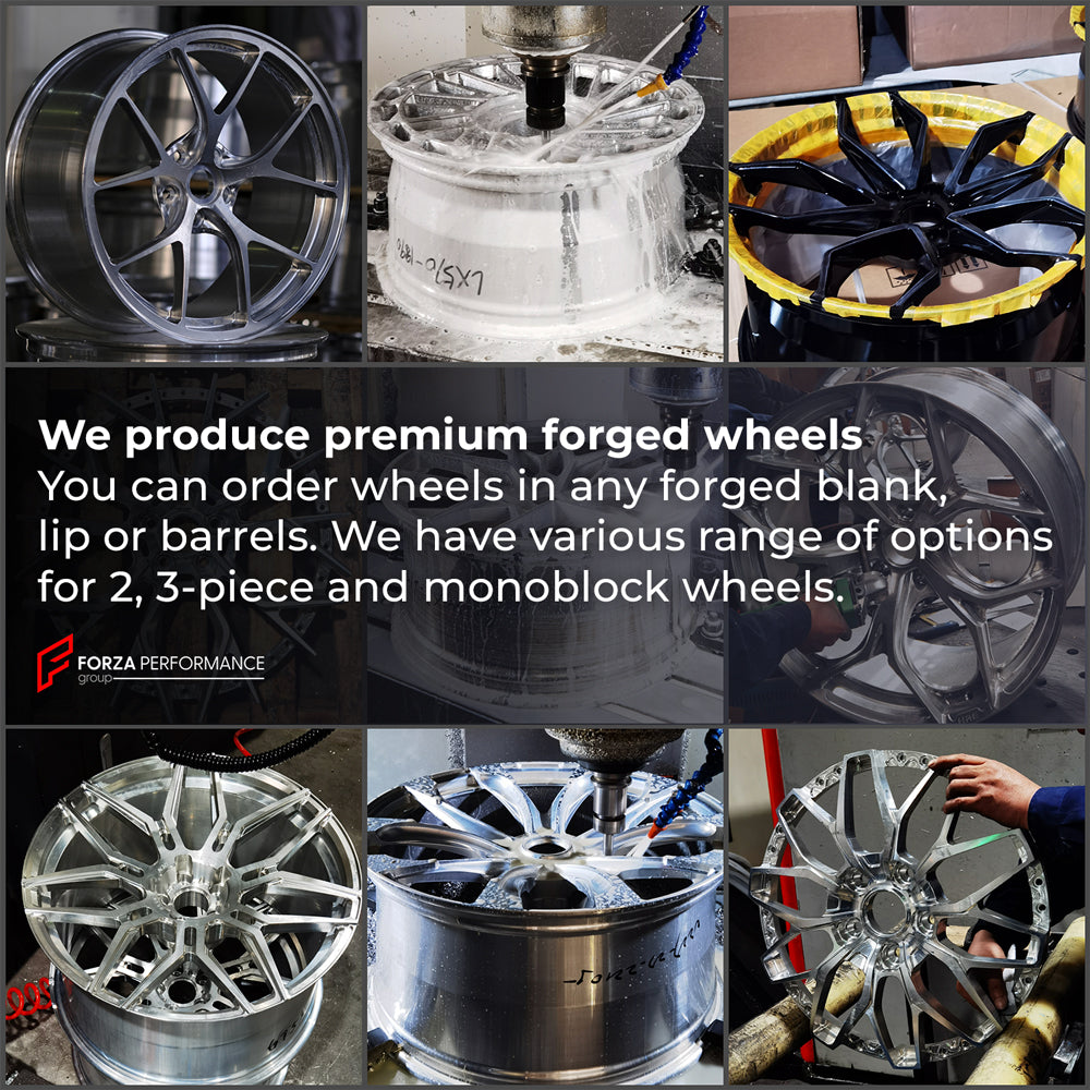 We manufacture premium quality forged wheels rims for KOENIGSEGG CC850 2023+ in any design, size, color.

THIS WHEEL DESIGN CAN BE CUSTOM-MADE FOR YOUR CAR IN ANY SIZE AND COLOR OPTIONS
Available in monoblock, 2-piece, 3-piece, duoblock, beadlock
3D wheel renderings are provided according to the exact dimensions and specifications requested by the client, ensuring proper fitment for their car prior to production
OPTIONS:

Brushed, polished, chrome, dual-color, milled face, anodized
Floating spinning center 