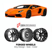 21 INCH FORGED WHEELS RIMS for LAMBORGHINI AVENTADOR LP740 2017 - 2021 FORZA PERFORMANCE Mansory Style

We manufacture premium quality forged wheels rims for Lamborghini Aventador LP740 2017 - 2021 in any design, size, color.

THIS WHEEL DESIGN CAN BE CUSTOM-MADE FOR YOUR CAR IN ANY SIZE AND COLOR OPTIONS
Available in monoblock, 2-piece, 3-piece, duoblock, beadlock
3D wheel renderings are provided according to the exact dimensions and specifications requested by the client, ensuring proper fitment for their