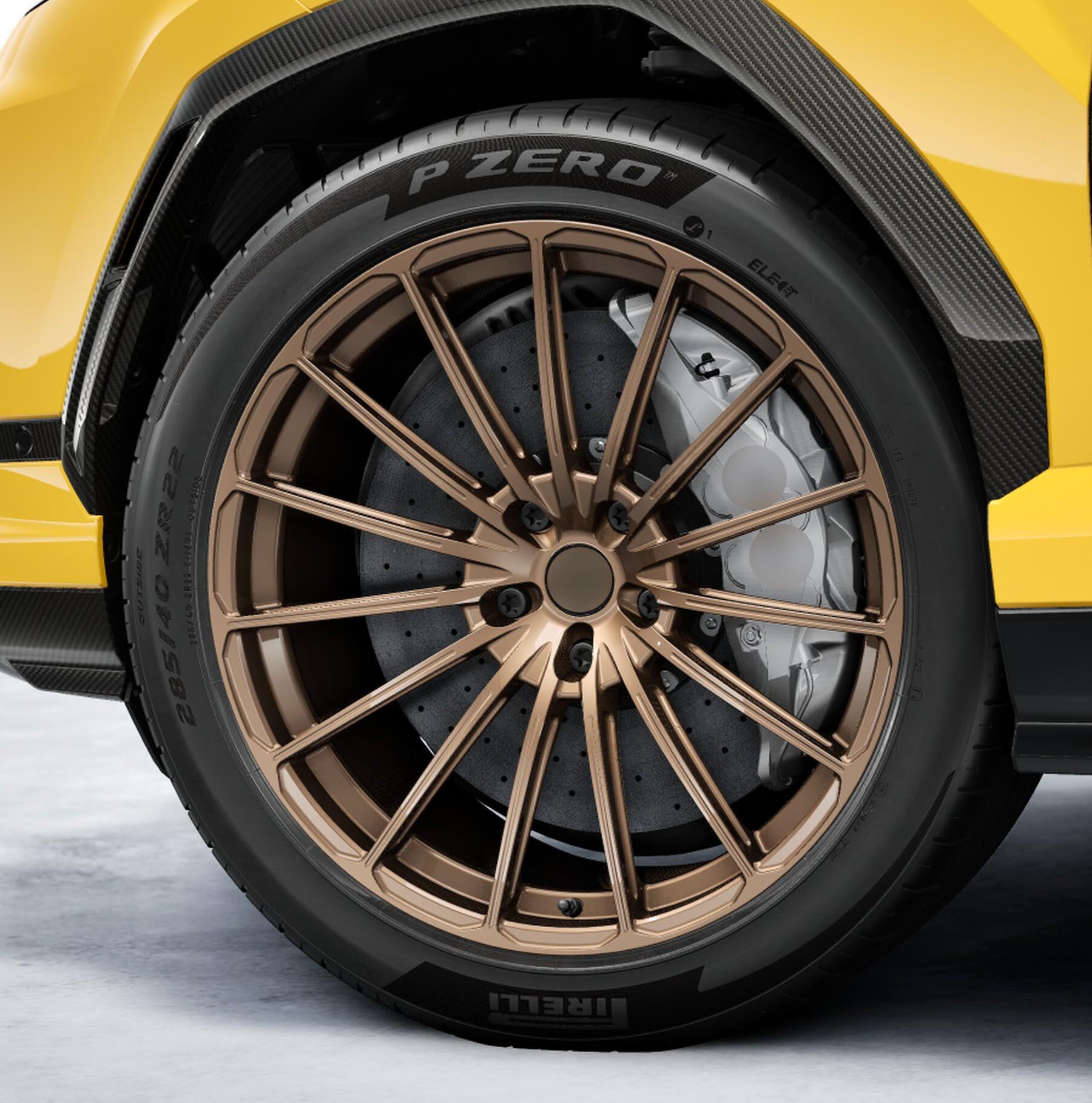 FORGED WHEELS RIMS for LAMBORGHINI URUS SE 2025 Forza Performance custom fit buy OEM Lamborghini style design wheels