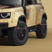 We manufacture premium quality forged wheels rims for Land Rover Defender Dakar D7X-R 2027+ in any design, size, color.

WHEEL SIZE:

Front: 20 x 8.5 ET 41.5
Rear: 20 x 8.5 ET 41.5
PCD: 5 x 120
CB: 72.6
Finish: Matte Black
Material: 6061-T6 Forged Aluminum
THIS WHEEL DESIGN CAN BE CUSTOM-MADE FOR YOUR CAR IN ANY SIZE AND COLOR OPTIONS
Available in monoblock, 2-piece, 3-piece, duoblock, beadlock
3D wheel renderings are provided according to the exact dimensions and specifications requested by the client, ens