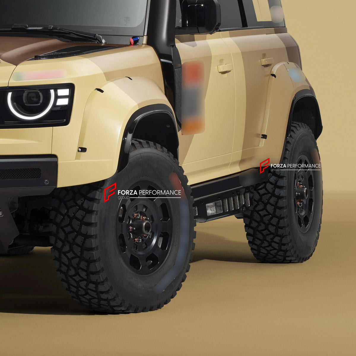 We manufacture premium quality forged wheels rims for Land Rover Defender Dakar D7X-R 2027+ in any design, size, color.

WHEEL SIZE:

Front: 20 x 8.5 ET 41.5
Rear: 20 x 8.5 ET 41.5
PCD: 5 x 120
CB: 72.6
Finish: Matte Black
Material: 6061-T6 Forged Aluminum
THIS WHEEL DESIGN CAN BE CUSTOM-MADE FOR YOUR CAR IN ANY SIZE AND COLOR OPTIONS
Available in monoblock, 2-piece, 3-piece, duoblock, beadlock
3D wheel renderings are provided according to the exact dimensions and specifications requested by the client, ens