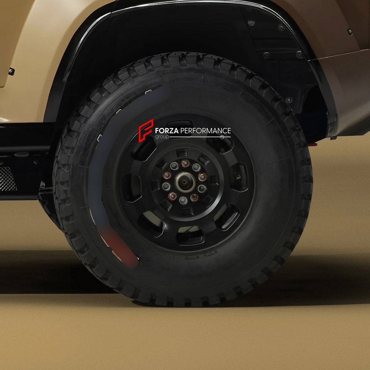 We manufacture premium quality forged wheels rims for Land Rover Defender Dakar D7X-R 2027+ in any design, size, color.

WHEEL SIZE:

Front: 20 x 8.5 ET 41.5
Rear: 20 x 8.5 ET 41.5
PCD: 5 x 120
CB: 72.6
Finish: Matte Black
Material: 6061-T6 Forged Aluminum
THIS WHEEL DESIGN CAN BE CUSTOM-MADE FOR YOUR CAR IN ANY SIZE AND COLOR OPTIONS
Available in monoblock, 2-piece, 3-piece, duoblock, beadlock
3D wheel renderings are provided according to the exact dimensions and specifications requested by the client, ens