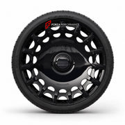 We manufacture premium quality forged wheels rims for Land Rover Range Rover L460 L405 L322 Sport L461 L494 L320 2002+ in any design, size, color.

WHEEL SIZE:

Front: 24 x 10 ET 40
Rear: 24 x 10 ET 40
PCD: 5 x 120
CB: 72.6
Finish: Gloss Black
Material: 6061-T6 Forged Aluminum
THIS WHEEL DESIGN CAN BE CUSTOM-MADE FOR YOUR CAR IN ANY SIZE AND COLOR OPTIONS
Available in monoblock, 2-piece, 3-piece, duoblock, beadlock
3D wheel renderings are provided according to the exact dimensions and specifications request