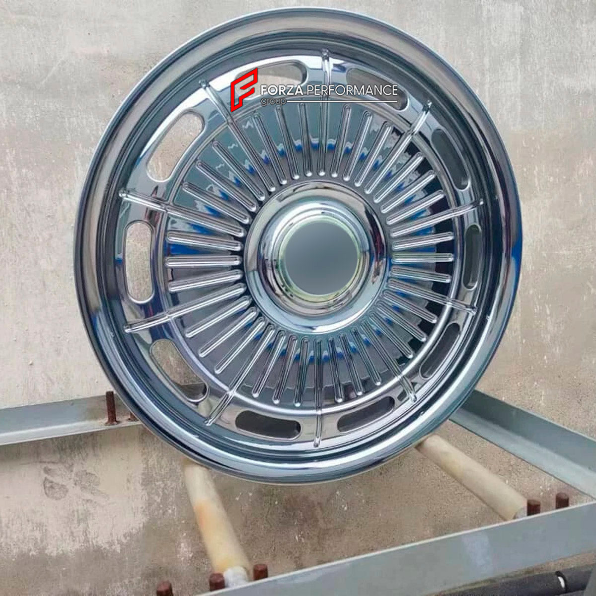 We manufacture premium quality forged wheels rims for Lincoln Continental IV 1961 - 1969 in any design, size, color.

WHEEL SIZE:

Front: 15 x 6.5 ET 15
Rear: 15 x 6.5 ET 15
PCD: 5 x 127
CB: 72.6
Finish: Chrome
Material: 6061-T6 Forged Aluminum
THIS WHEEL DESIGN CAN BE CUSTOM-MADE FOR YOUR CAR IN ANY SIZE AND COLOR OPTIONS
Available in monoblock, 2-piece, 3-piece, duoblock, beadlock
3D wheel renderings are provided according to the exact dimensions and specifications requested by the client, ensuring proper