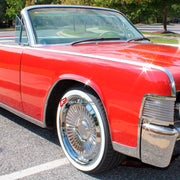 We manufacture premium quality forged wheels rims for Lincoln Continental IV 1961 - 1969 in any design, size, color.

WHEEL SIZE:

Front: 15 x 6.5 ET 15
Rear: 15 x 6.5 ET 15
PCD: 5 x 127
CB: 72.6
Finish: Chrome
Material: 6061-T6 Forged Aluminum
THIS WHEEL DESIGN CAN BE CUSTOM-MADE FOR YOUR CAR IN ANY SIZE AND COLOR OPTIONS
Available in monoblock, 2-piece, 3-piece, duoblock, beadlock
3D wheel renderings are provided according to the exact dimensions and specifications requested by the client, ensuring proper