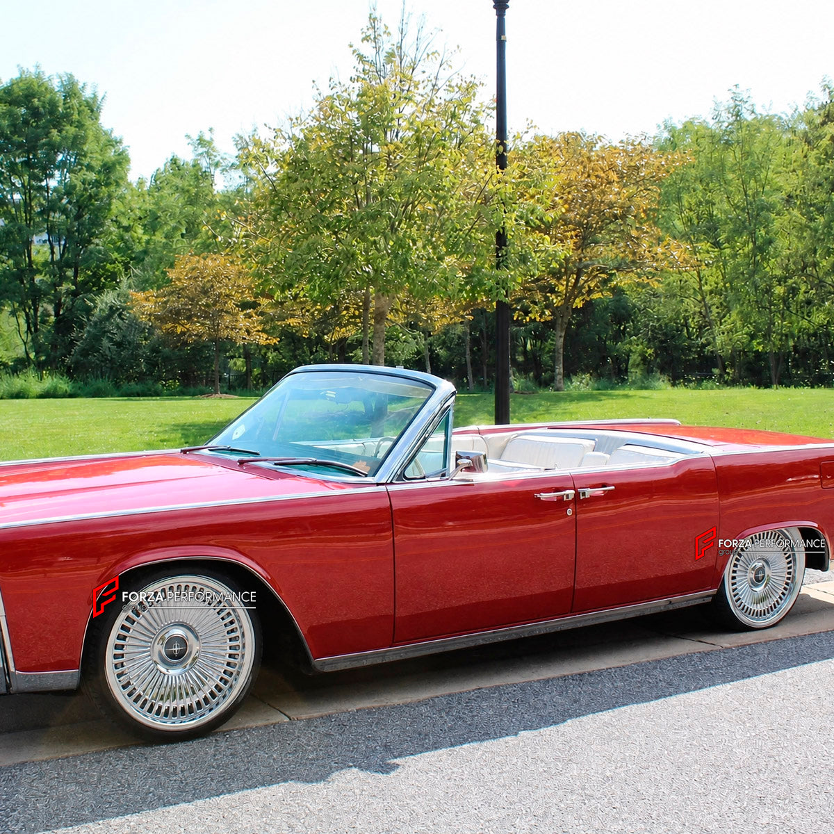 We manufacture premium quality forged wheels rims for Lincoln Continental IV 1961 - 1969 in any design, size, color.

WHEEL SIZE:

Front: 15 x 6.5 ET 15
Rear: 15 x 6.5 ET 15
PCD: 5 x 127
CB: 72.6
Finish: Chrome
Material: 6061-T6 Forged Aluminum
THIS WHEEL DESIGN CAN BE CUSTOM-MADE FOR YOUR CAR IN ANY SIZE AND COLOR OPTIONS
Available in monoblock, 2-piece, 3-piece, duoblock, beadlock
3D wheel renderings are provided according to the exact dimensions and specifications requested by the client, ensuring proper