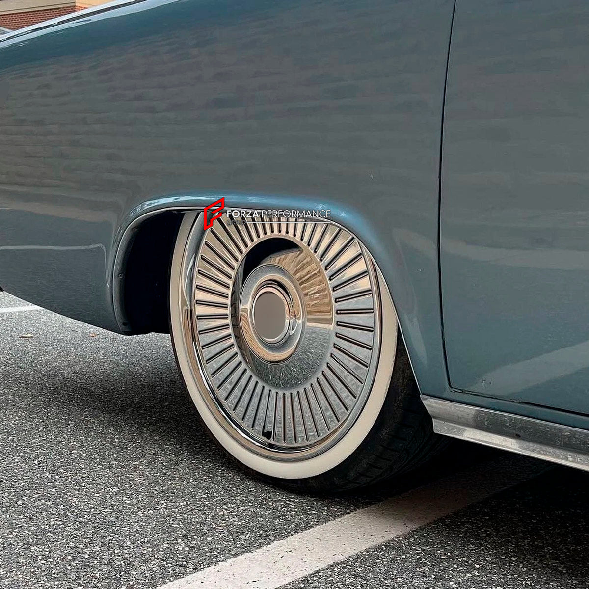 FORGED WHEELS RIMS for LINCOLN CONTINENTAL IV 1961 - 1969 FORZA PERFORMANCE Prestige Castello Style

We manufacture premium quality forged wheels rims for Lincoln Continental IV 1961 - 1969 in any design, size, color.

WHEEL SIZE:

Front: 15 x 6.5 ET 15
Rear: 15 x 6.5 ET 15
PCD: 5 x 127
CB: 72.6
Finish: Chrome
Material: 6061-T6 Forged Aluminum
THIS WHEEL DESIGN CAN BE CUSTOM-MADE FOR YOUR CAR IN ANY SIZE AND COLOR OPTIONS
Available in monoblock, 2-piece, 3-piece, duoblock, beadlock
3D wheel renderings are p