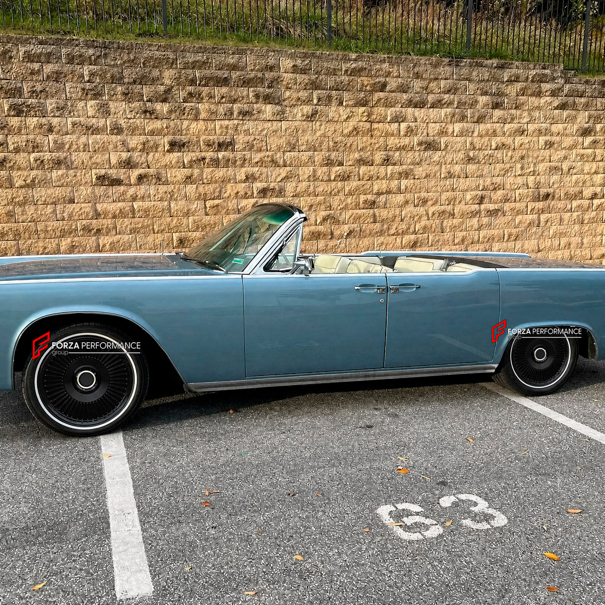 FORGED WHEELS RIMS for LINCOLN CONTINENTAL IV 1961 - 1969 FORZA PERFORMANCE Prestige Castello Style

We manufacture premium quality forged wheels rims for Lincoln Continental IV 1961 - 1969 in any design, size, color.

WHEEL SIZE:

Front: 15 x 6.5 ET 15
Rear: 15 x 6.5 ET 15
PCD: 5 x 127
CB: 72.6
Finish: Gloss Black
Material: 6061-T6 Forged Aluminum
THIS WHEEL DESIGN CAN BE CUSTOM-MADE FOR YOUR CAR IN ANY SIZE AND COLOR OPTIONS
Available in monoblock, 2-piece, 3-piece, duoblock, beadlock
3D wheel renderings 