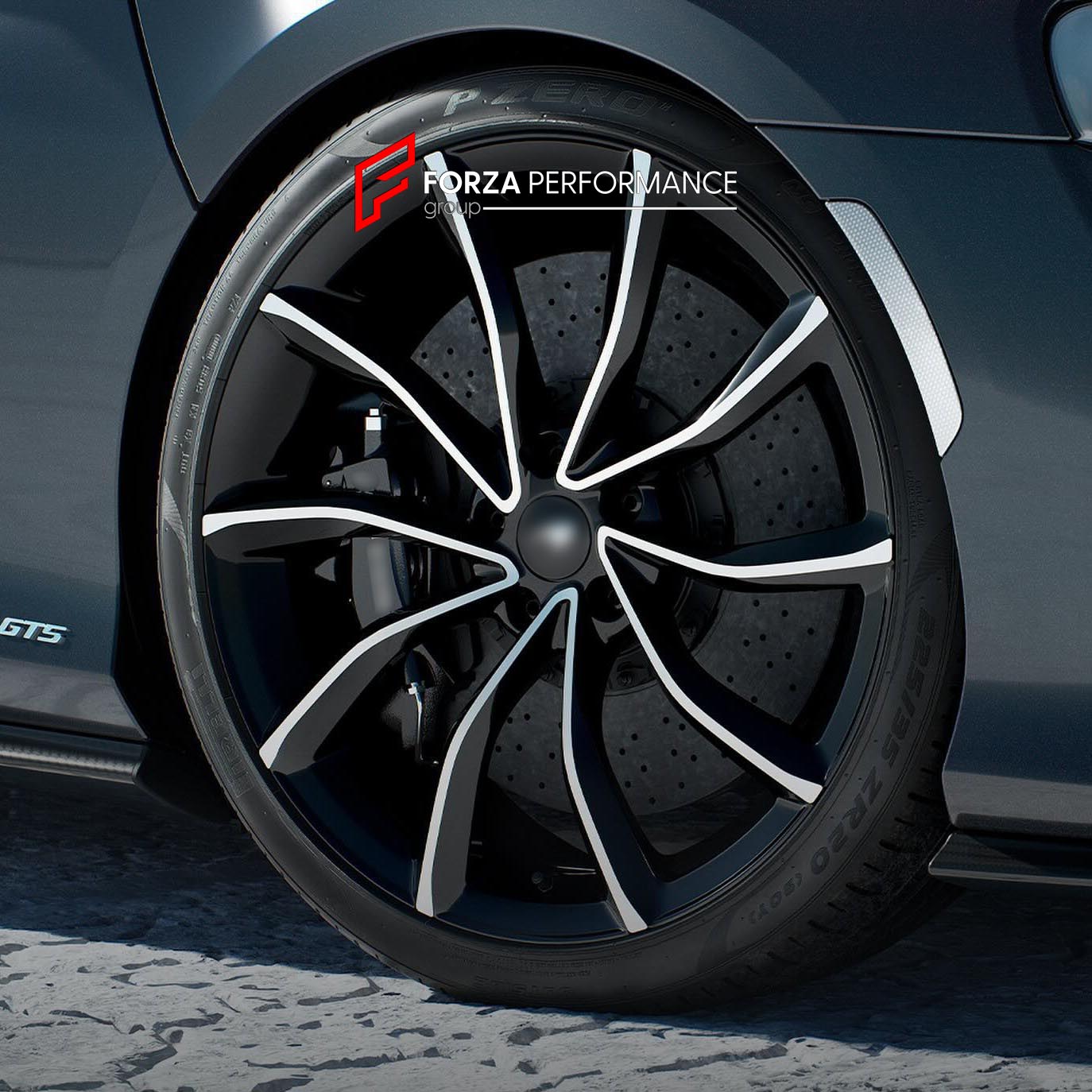 FORGED WHEELS RIMS for MCLAREN GTS 2024+ FORZA PERFORMANCE custom fit OEM MCLAREN GTS 10-Spoke Turbine Forged