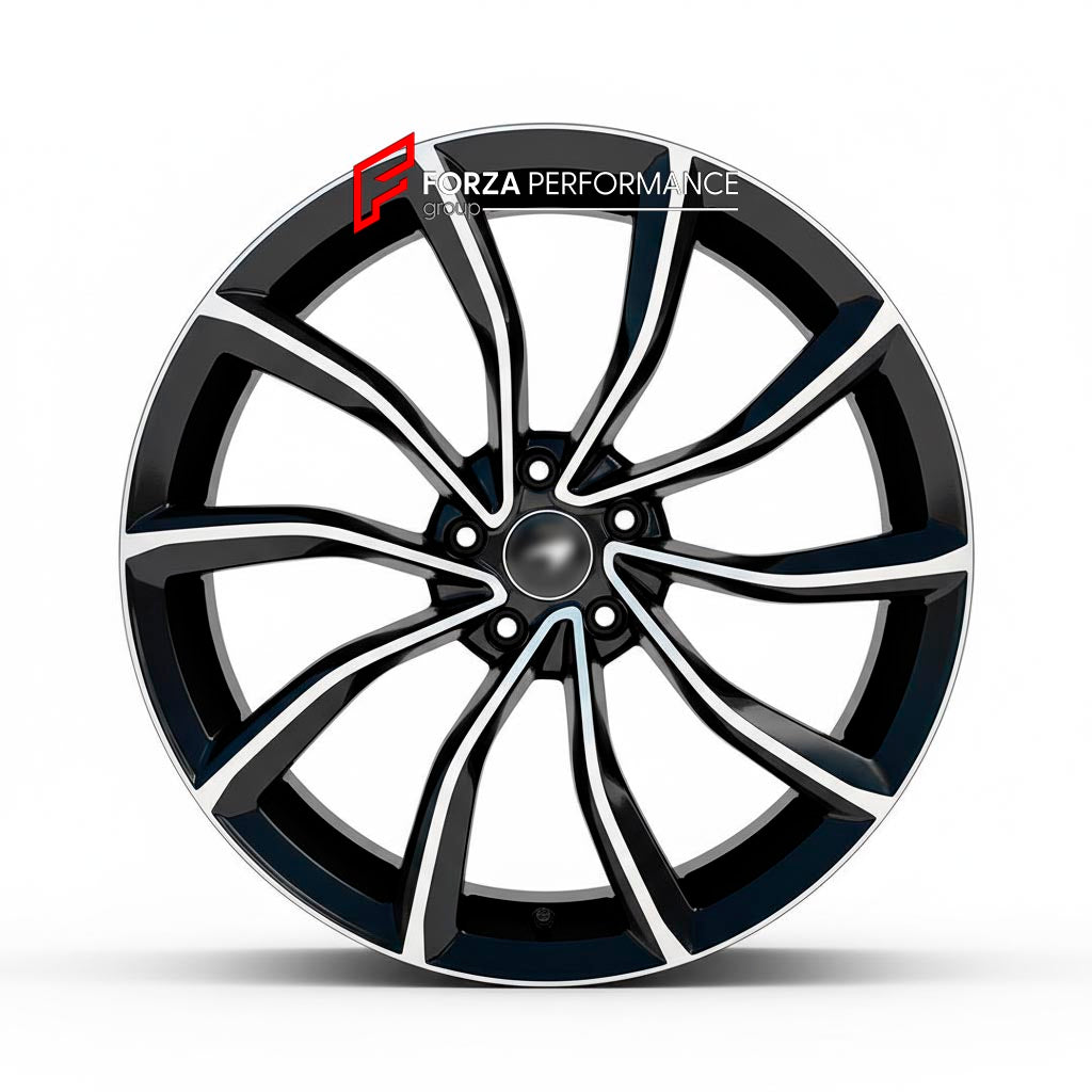 FORGED WHEELS RIMS for MCLAREN GTS 2024+ FORZA PERFORMANCE custom fit OEM MCLAREN GTS 10-Spoke Turbine Forged