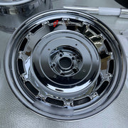 We manufacture premium quality forged wheels rims for Mercedes Benz in any design, size, color.

WHEEL SIZE:

Front: 20 x 9.5 ET 35
Rear: 20 x 9.5 ET 35
PCD: 5 x 130
CB: 84.1
Finish: Silver
Material: 6061-T6 Forged Aluminum
THIS WHEEL DESIGN CAN BE CUSTOM-MADE FOR YOUR CAR IN ANY SIZE AND COLOR OPTIONS
Available in monoblock, 2-piece, 3-piece, duoblock, beadlock
3D wheel renderings are provided according to the exact dimensions and specifications requested by the client, ensuring proper fitment for their ca