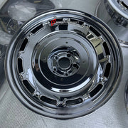 We manufacture premium quality forged wheels rims for Mercedes Benz in any design, size, color.

WHEEL SIZE:

Front: 20 x 9.5 ET 35
Rear: 20 x 9.5 ET 35
PCD: 5 x 130
CB: 84.1
Finish: Silver
Material: 6061-T6 Forged Aluminum
THIS WHEEL DESIGN CAN BE CUSTOM-MADE FOR YOUR CAR IN ANY SIZE AND COLOR OPTIONS
Available in monoblock, 2-piece, 3-piece, duoblock, beadlock
3D wheel renderings are provided according to the exact dimensions and specifications requested by the client, ensuring proper fitment for their ca
