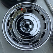 We manufacture premium quality forged wheels rims for Mercedes Benz in any design, size, color.

WHEEL SIZE:

Front: 20 x 9.5 ET 35
Rear: 20 x 9.5 ET 35
PCD: 5 x 130
CB: 84.1
Finish: Silver
Material: 6061-T6 Forged Aluminum
THIS WHEEL DESIGN CAN BE CUSTOM-MADE FOR YOUR CAR IN ANY SIZE AND COLOR OPTIONS
Available in monoblock, 2-piece, 3-piece, duoblock, beadlock
3D wheel renderings are provided according to the exact dimensions and specifications requested by the client, ensuring proper fitment for their ca