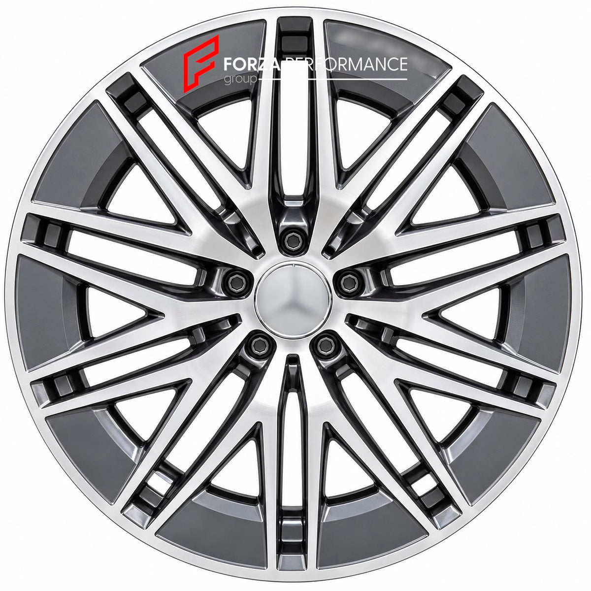 FORGED WHEELS RIMS FOR MERCEDES BENZ GLE-CLASS AMG GLE 63 S SUV COUPE 2027 V167 C167 Forza Performance custom fit buy OEM Mercedes AMG Multi Spoke style design wheels