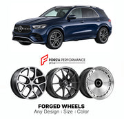 21 INCH FORGED WHEELS RIMS for MERCEDES-BENZ GLE-CLASS C167 FACELIFT 2023+ FORZA PERFORMANCE Mansory Style

We manufacture premium quality forged wheels rims for Mercedes-Benz GLE-Class C167 Facelift 2023+ in any design, size, color.

THIS WHEEL DESIGN CAN BE CUSTOM-MADE FOR YOUR CAR IN ANY SIZE AND COLOR OPTIONS
Available in monoblock, 2-piece, 3-piece, duoblock, beadlock
3D wheel renderings are provided according to the exact dimensions and specifications requested by the client, ensuring proper fitment f