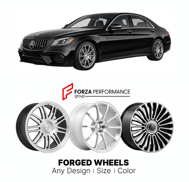 FORGED WHEELS RIMS for MERCEDES-BENZ S-CLASS AMG S63 W222 FACELIFT 2017 - 2021