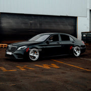 We manufacture premium quality forged wheels for MERCEDES BENZ S CLASS W222 in any design, size, color.

THIS WHEEL DESIGN CAN BE CUSTOM-MADE FOR YOUR CAR IN ANY SIZE AND COLOR OPTIONS
Available in monoblock, 2-piece, 3-piece, duoblock, beadlock
3D wheel renderings are provided according to the exact dimensions and specifications requested by the client, ensuring proper fitment for their car prior to production
OPTIONS:

Brushed, polished, chrome, dual-color, milled face
Floating spinning center caps, alloy